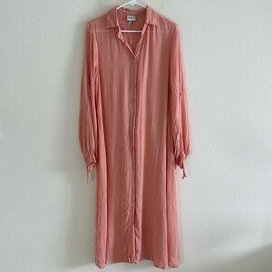 Evarae Button Down Midi dress